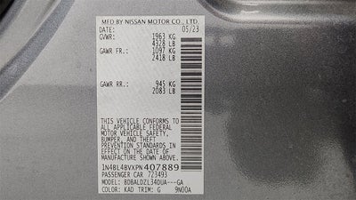 2023 Nissan Altima S FWD