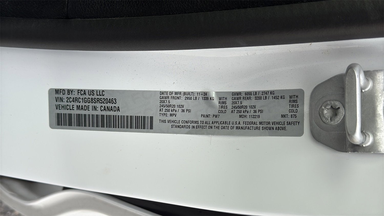 2025 Chrysler Pacifica Limited