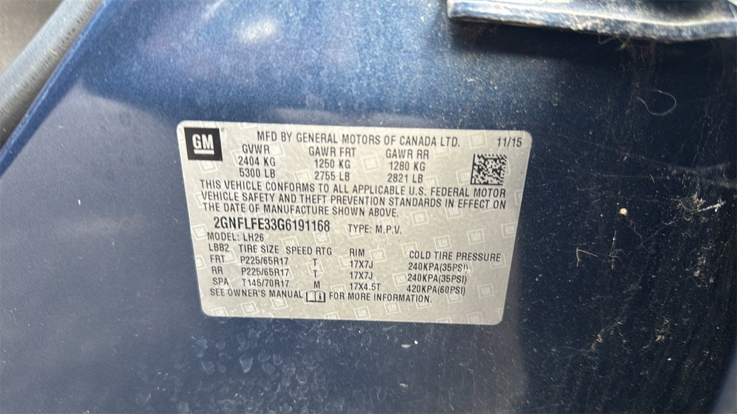 2016 Chevrolet Equinox LT