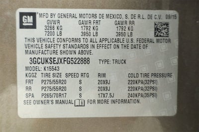 2015 Chevrolet Silverado 1500 LTZ