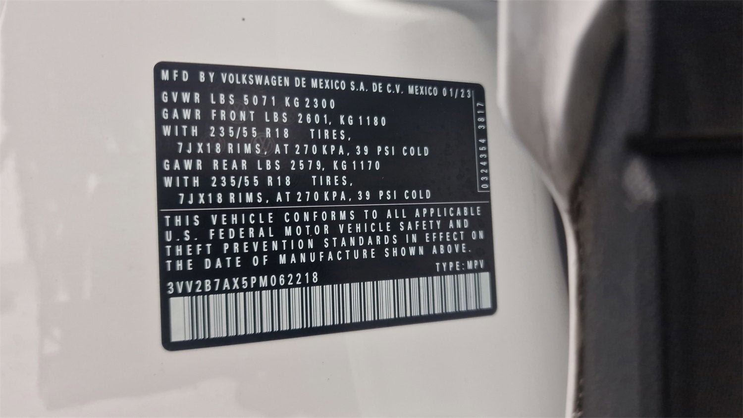 2023 Volkswagen Tiguan SE