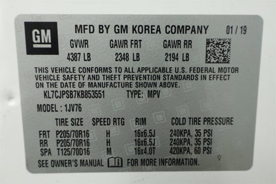 2019 Chevrolet Trax LT